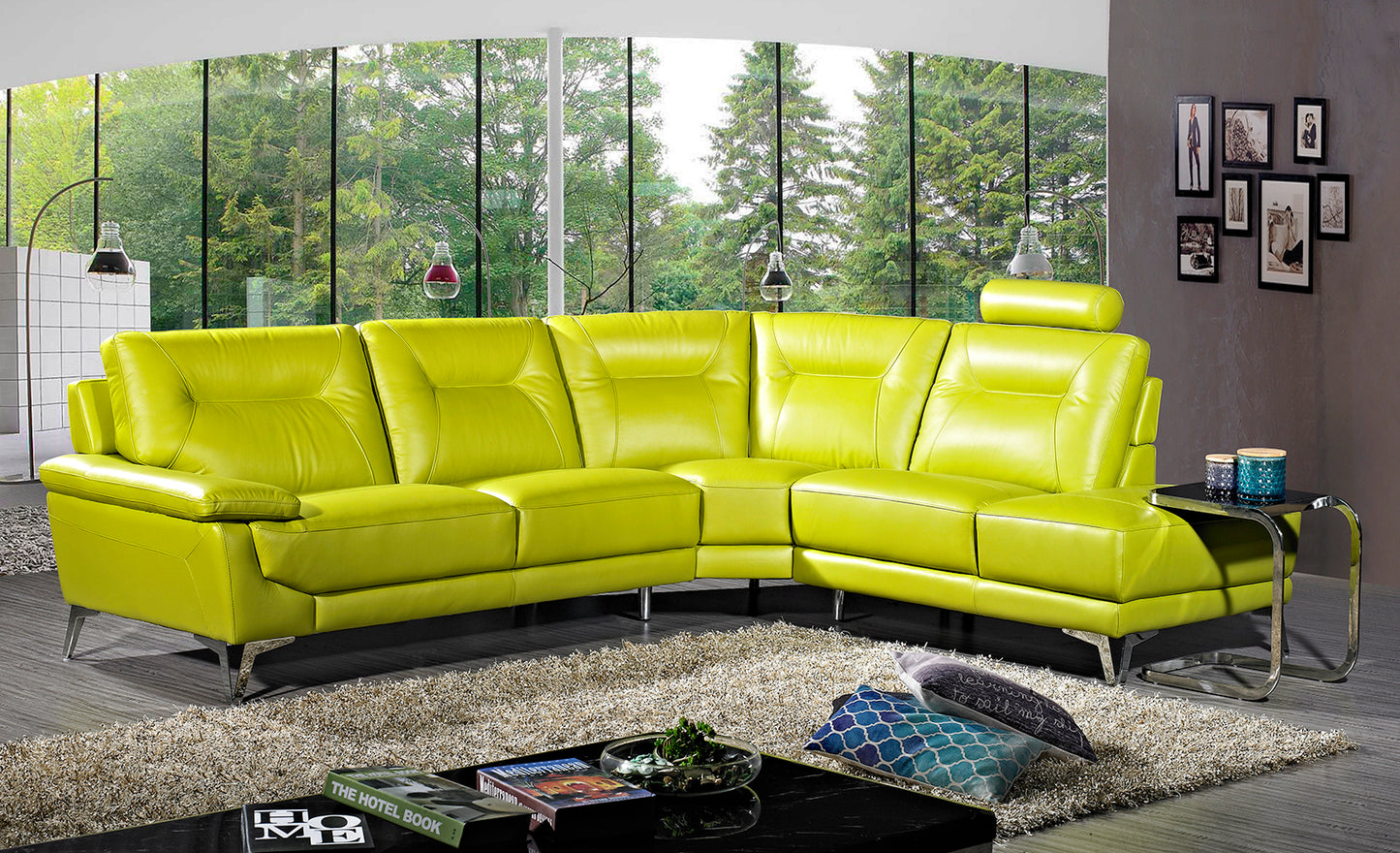 Hauraki Corner Leather Lounge