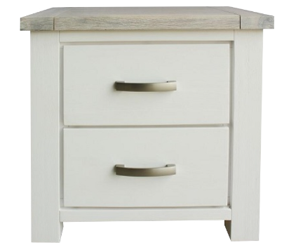 McKenzie 2 Drawer Bedside