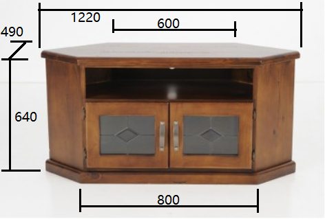 Farmhouse Corner TV Unit